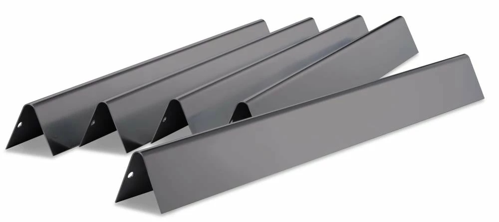 Weber Grill Heat Plates & Briquette Grates 5-Pack Porcelain-Coated Steel Heat Plate 1 Weber Grill Heat Plates & Briquette Grates 5-Pack Porcelain-Coated Steel Heat Plate