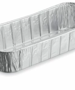 Weber Grill Drip Pans & Cups 10-Pack 11-in L x 5-in W Disposable Aluminum Foil Grill Drip Pan