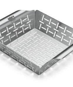 Weber Grill Cookware Stainless Steel Grill Basket
