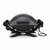 Weber Electric Grills Q1400 1560-Watt Dark Gray Electric Grill
