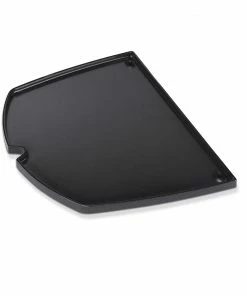 Weber Grill Cooking Grates & Warming Racks Q Griddle 12.55-in x 8.63-in Rectangle Porcelain-coated Cast Iron Grilling Grate