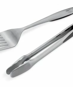 Weber Grilling Tools & Utensils 2-Pack Stainless Steel Tool Set