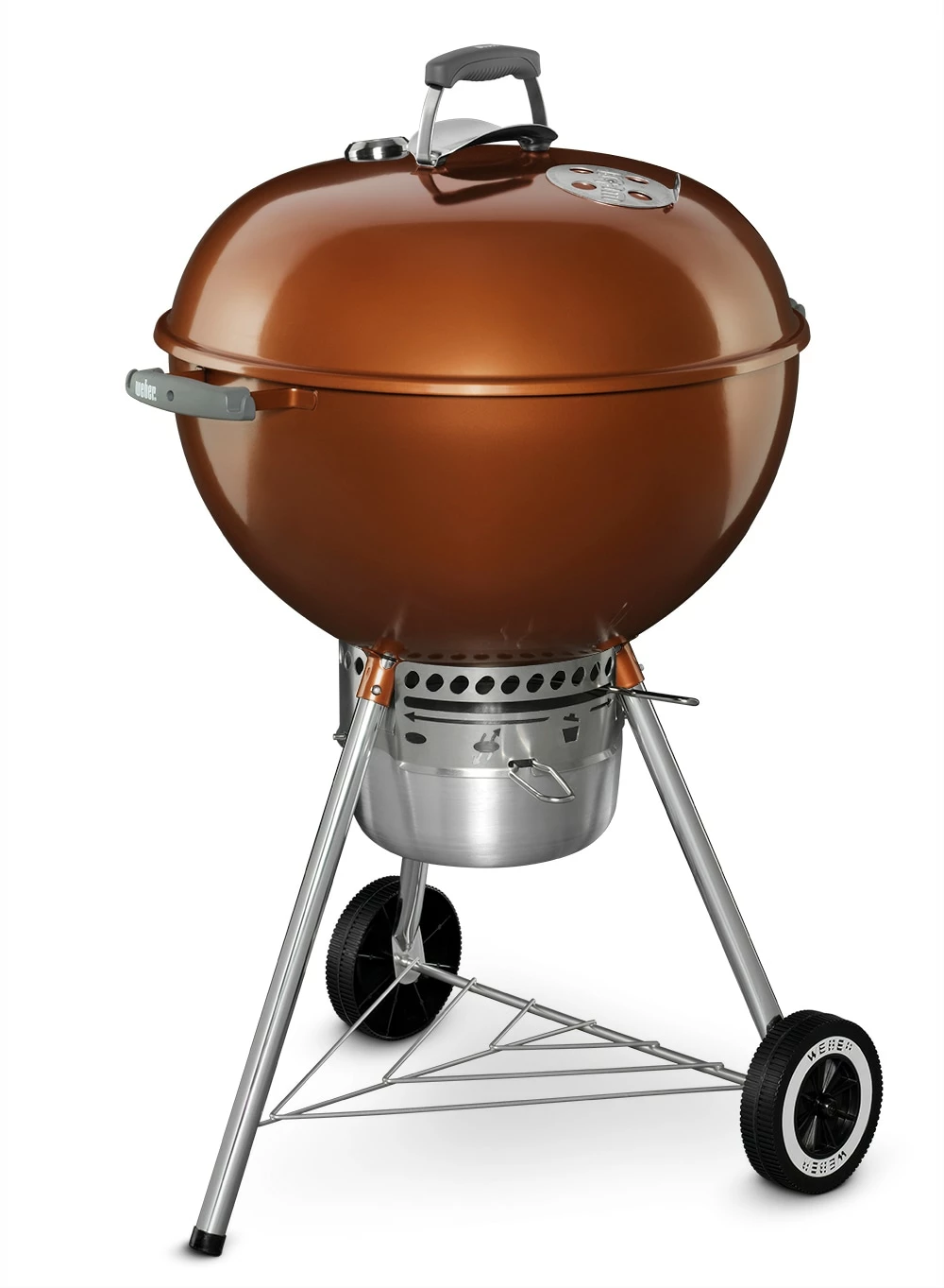 Weber Charcoal Grills Original Kettle Premium 22-in W Copper Kettle Charcoal Grill 1 Weber Charcoal Grills Original Kettle Premium 22-in W Copper Kettle Charcoal Grill