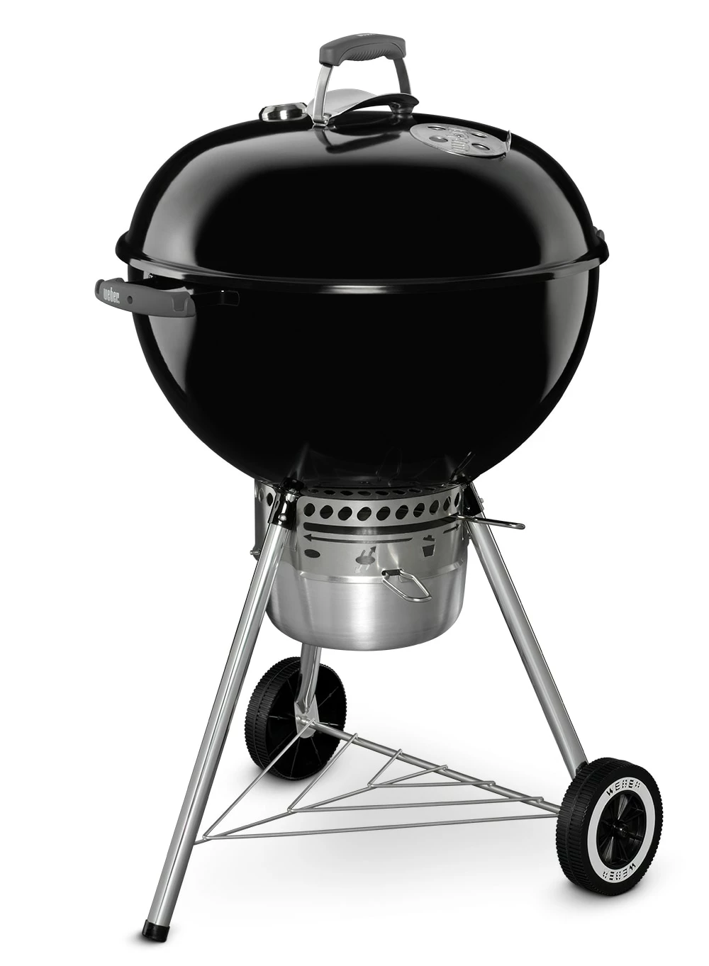 Weber Charcoal Grills Original Kettle Premium 22-in W Black Kettle Charcoal Grill 1 Weber Charcoal Grills Original Kettle Premium 22-in W Black Kettle Charcoal Grill