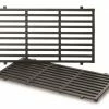 Weber Grill Cooking Grates & Warming Racks 17.5-in x 10.2-in 2-Pack Rectangle Porcelain-coated Cast Iron Cooking Grate
