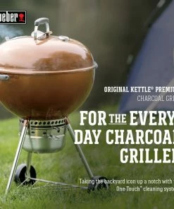Weber Charcoal Grills Original Kettle Premium 22-in W Copper Kettle Charcoal Grill 16 Weber Charcoal Grills Original Kettle Premium 22-in W Copper Kettle Charcoal Grill -Weber Online Store 04690387