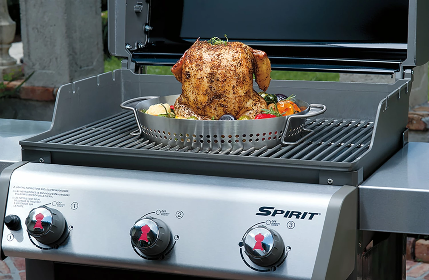 Weber Grill Cookware Stainless Steel Roaster 3 Weber Grill Cookware Stainless Steel Roaster - Image 3