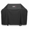 Weber Grill Covers 58-in W x 44.5-in H Black Gas Grill Cover