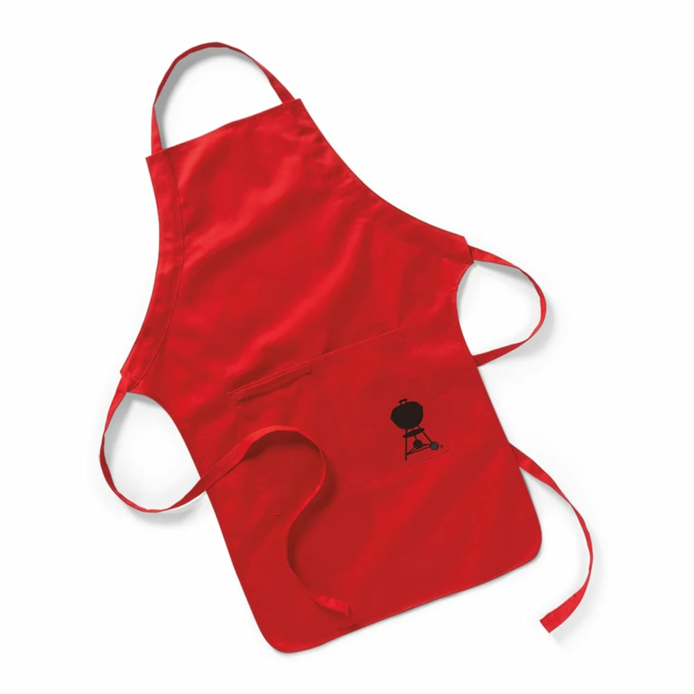 Weber Grilling Apparel Red Cotton Grilling Apron 1 Weber Grilling Apparel Red Cotton Grilling Apron