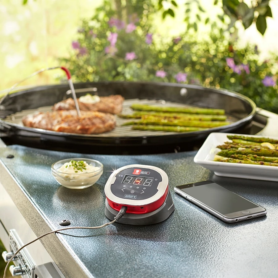 Weber Grill Thermometers iGrill Round Bluetooth Compatibility Grill Thermometer 2 Weber Grill Thermometers iGrill Round Bluetooth Compatibility Grill Thermometer - Image 2