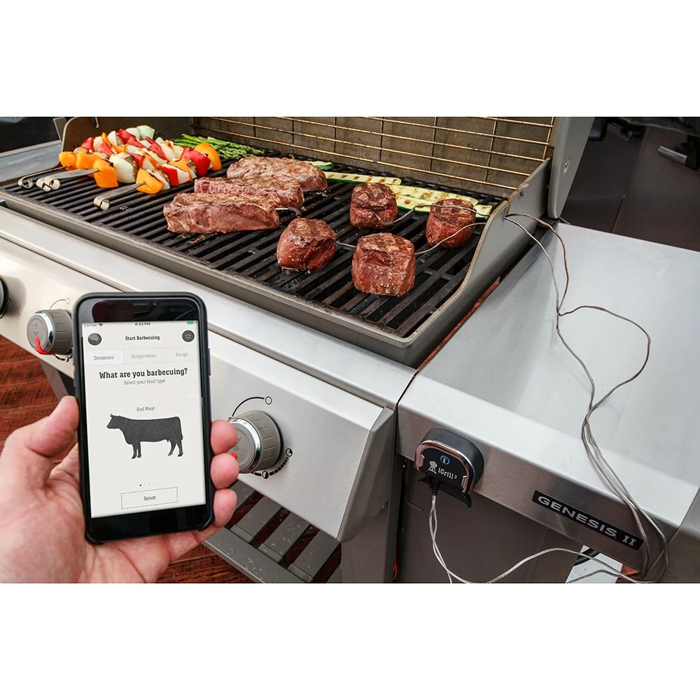 Weber Meat Thermometers iGrill Digital Leave Bluetooth Compatibility Meat Thermometer 2 Weber Meat Thermometers iGrill Digital Leave Bluetooth Compatibility Meat Thermometer - Image 2