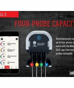 Weber Meat Thermometers iGrill Digital Leave Bluetooth Compatibility Meat Thermometer 13 Weber Meat Thermometers iGrill Digital Leave Bluetooth Compatibility Meat Thermometer -Weber Online Store 08054965