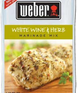 Weber Dry Seasoning & Marinades 1.2-oz White Wine Herb Marinade Sauce
