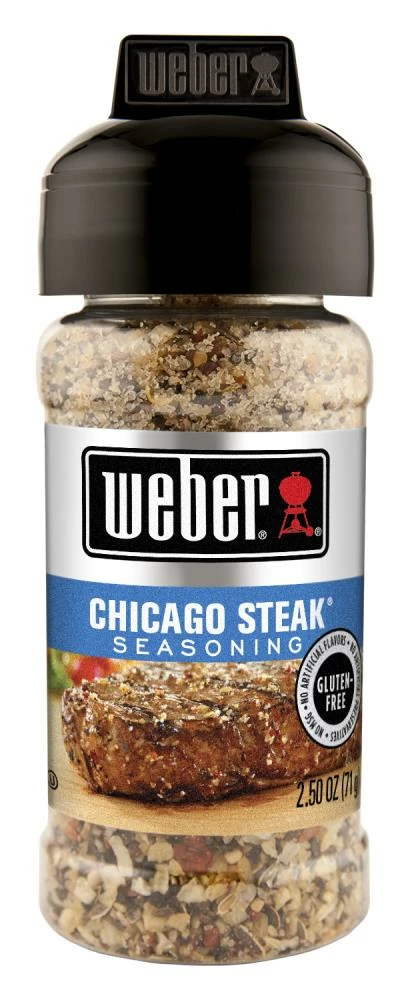 Weber Dry Seasoning & Marinades 2.5-oz Chicago Steak Seasoning Blend 1 Weber Dry Seasoning & Marinades 2.5-oz Chicago Steak Seasoning Blend