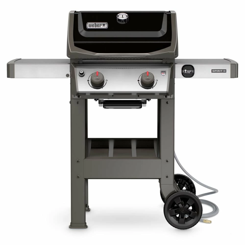 Weber Gas Grills Spirit II E-210 Black 2-Burner Natural Gas Grill 1 Weber Gas Grills Spirit II E-210 Black 2-Burner Natural Gas Grill