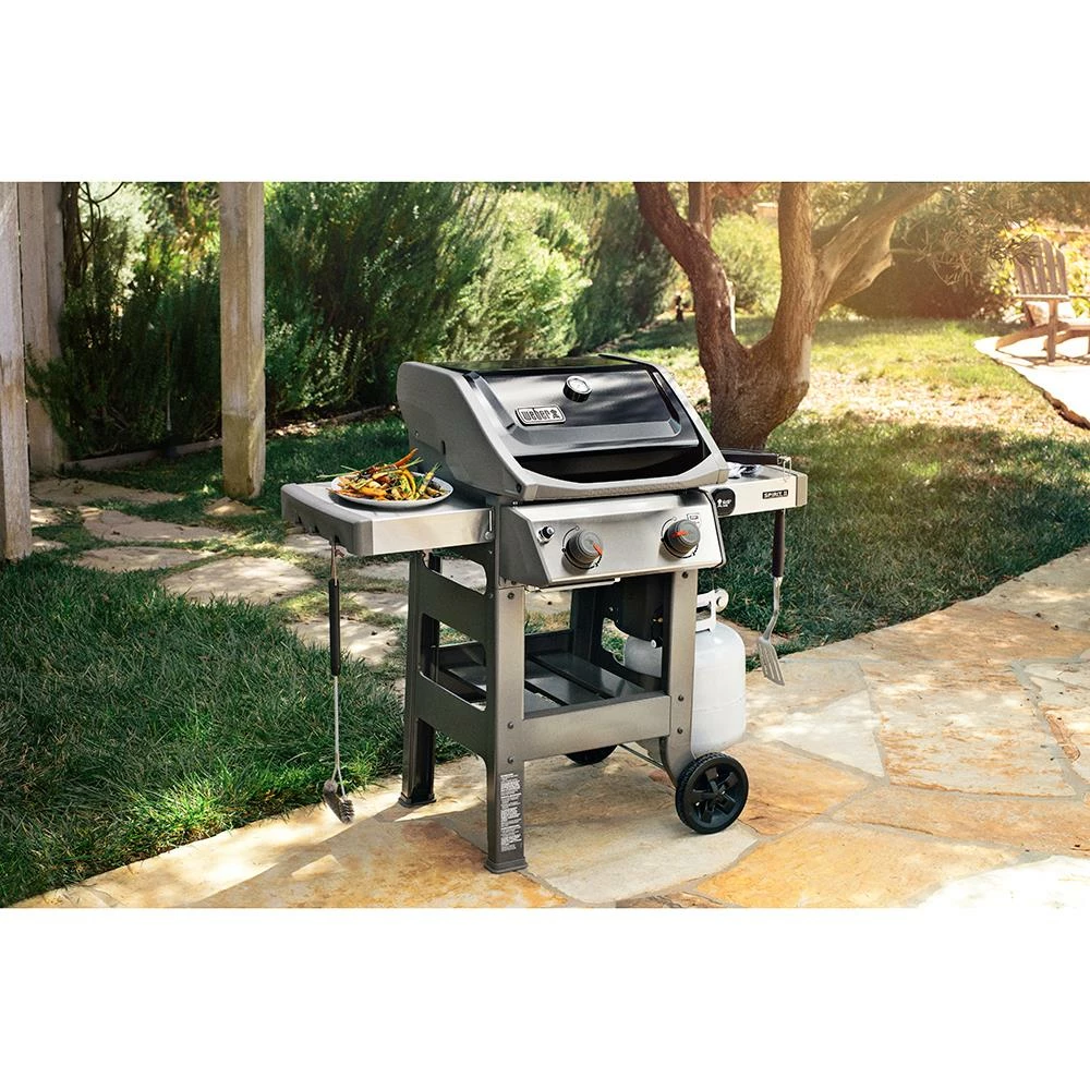 Weber Gas Grills Spirit II E-210 Black 2-Burner Liquid Propane Gas Grill 9 Weber Gas Grills Spirit II E-210 Black 2-Burner Liquid Propane Gas Grill - Image 9