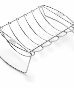 Weber Grill Cookware Steel Roaster/Rib Rack