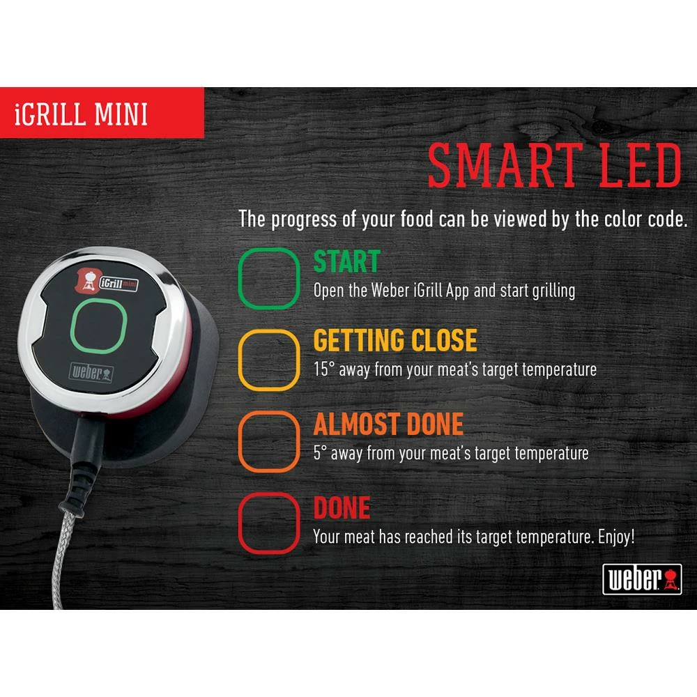 Weber Meat Thermometers iGrill Mini 5 Weber Meat Thermometers iGrill Mini - Image 5