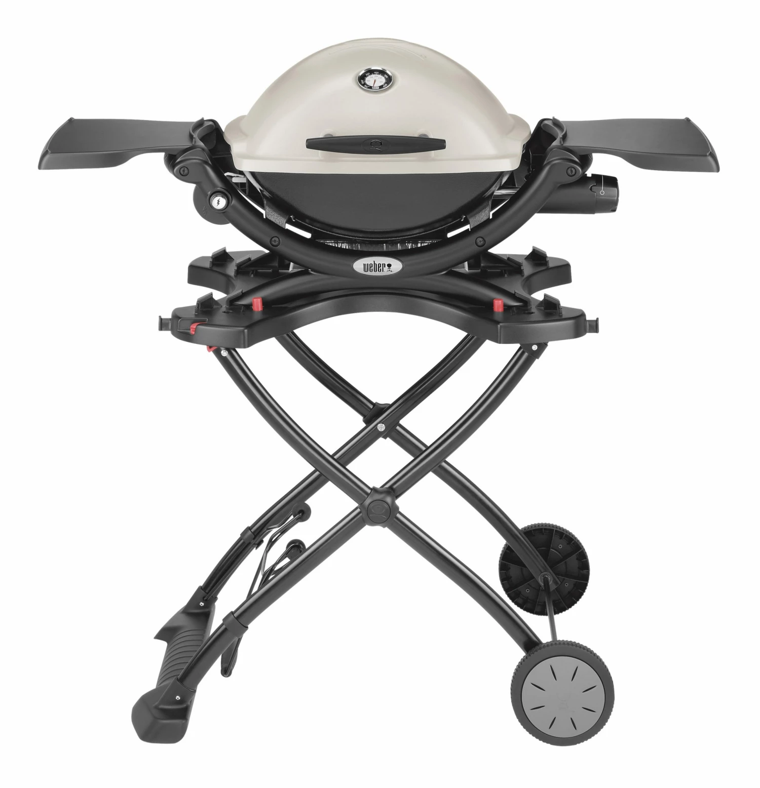 Weber Gas Grills Q 1200 Titanium 8500-BTU 189-sq in Portable Gas Grill 2 Weber Gas Grills Q 1200 Titanium 8500-BTU 189-sq in Portable Gas Grill - Image 2