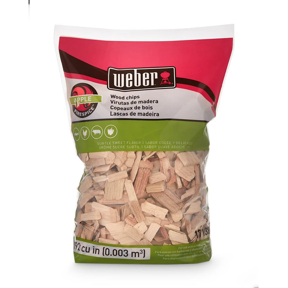 Weber Apple 192 Cubic Inch(Es) Wood Chips 1 Weber Apple 192 Cubic Inch(Es) Wood Chips