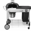 Weber Charcoal Grills Performer Premium 22-in W Black Kettle Charcoal Grill