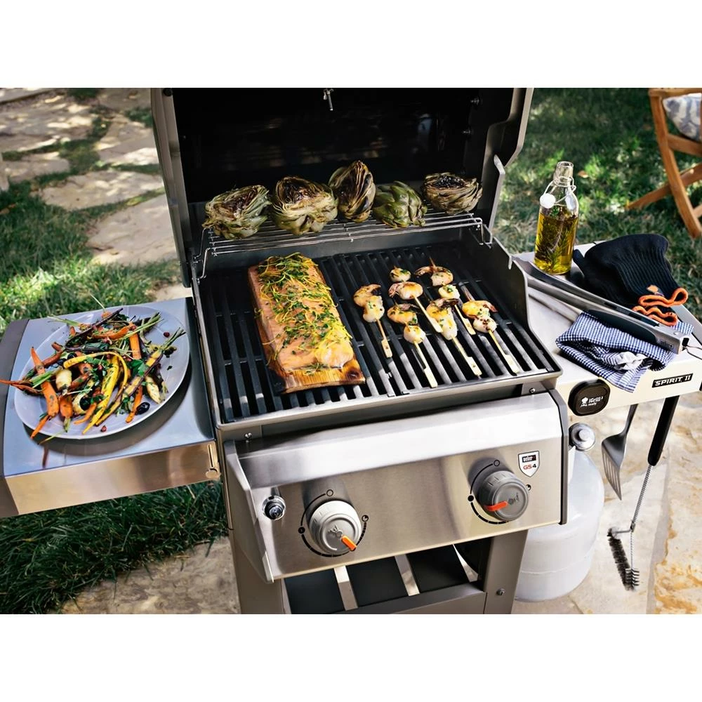 Weber Gas Grills Spirit II E-210 Black 2-Burner Natural Gas Grill 11 Weber Gas Grills Spirit II E-210 Black 2-Burner Natural Gas Grill - Image 11