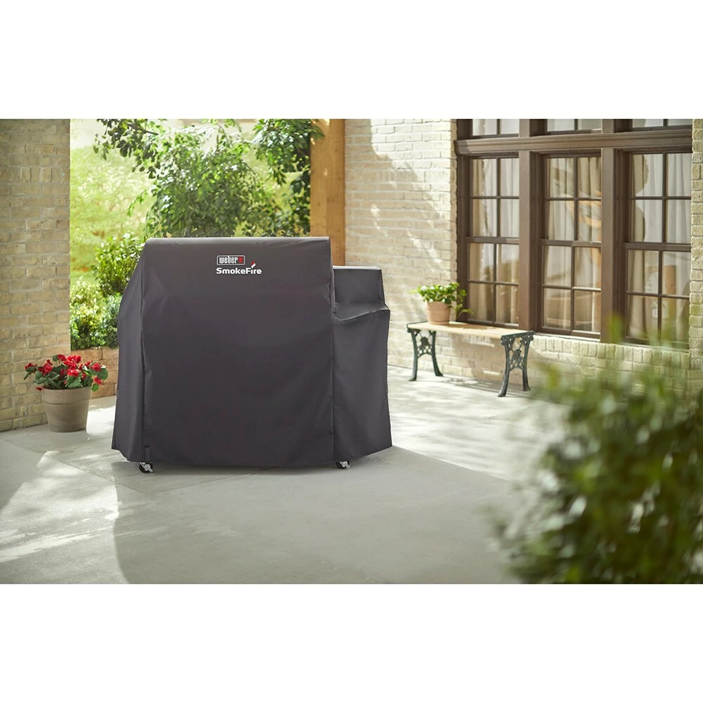 Weber Grill Covers SmokeFire EX6 70-in W x 42-in H Black Fits Most Cover 2 Weber Grill Covers SmokeFire EX6 70-in W x 42-in H Black Fits Most Cover - Image 2