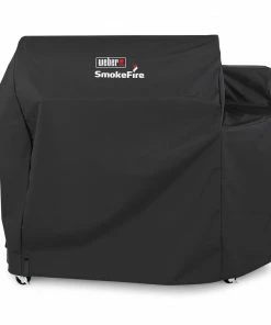 Weber Grill Covers SmokeFire EX6 70-in W x 42-in H Black Fits Most Cover