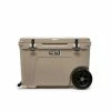 YETI Portable Coolers Tundra Haul Wheeled Insulated Chest Cooler, Tan
