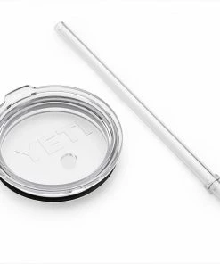 YETI Drinkware Accessories Rambler Plastic Clear Straw Lid