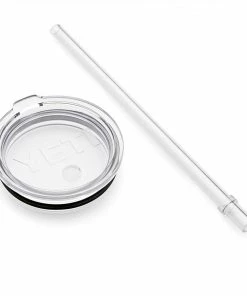YETI Drinkware Accessories Rambler Plastic Clear Straw Lid