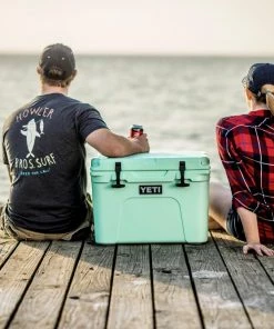 YETI Portable Coolers Tundra 35 Insulated Chest Cooler, Seafoam -Weber Online Store 12412535