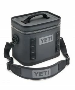YETI Portable Coolers Hopper Flip 8 Insulated Personal Cooler, Charcoal -Weber Online Store 12412566
