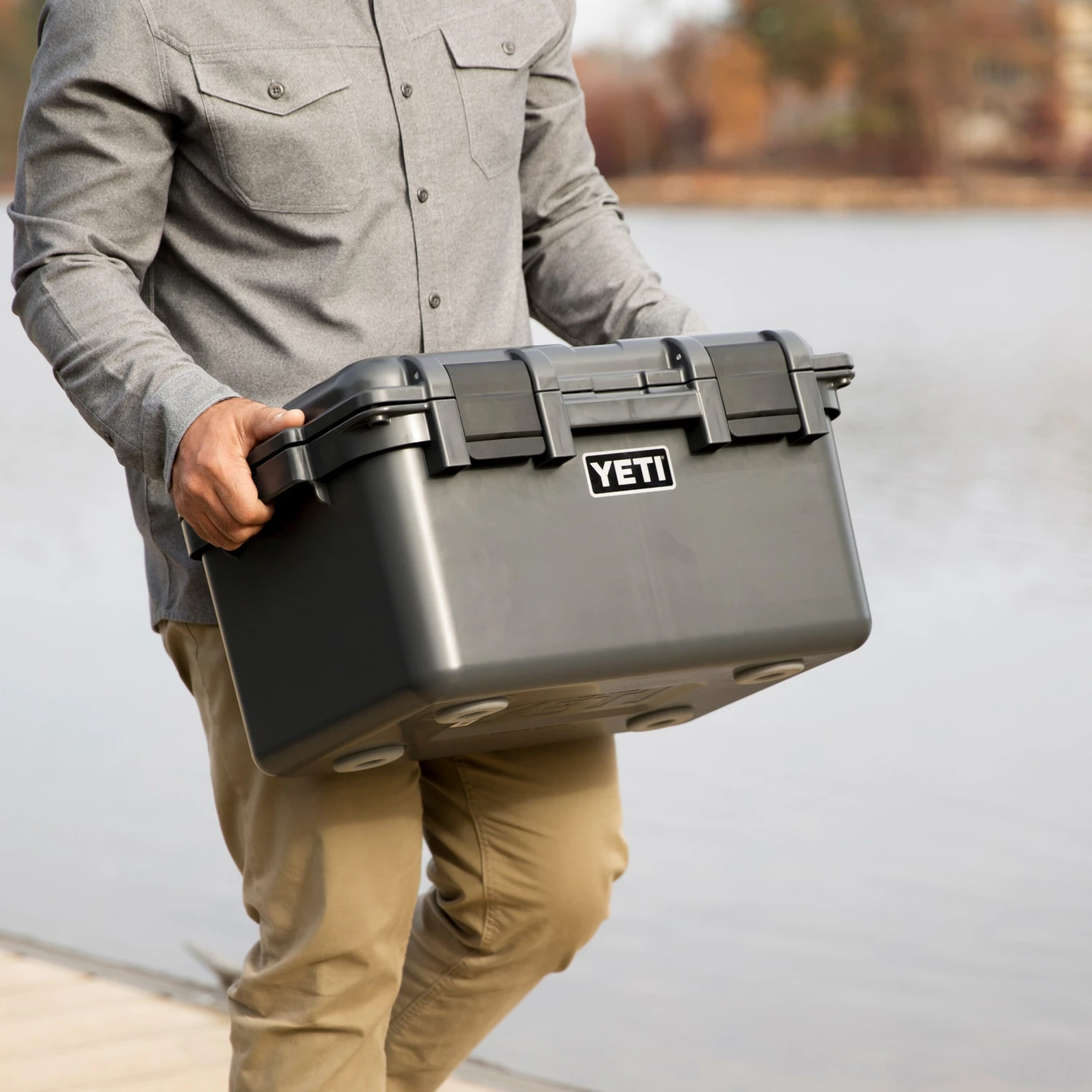YETI Gear Storage & Containers LoadOut GoBox 30, Charcoal 7 YETI Gear Storage & Containers LoadOut GoBox 30, Charcoal - Image 7