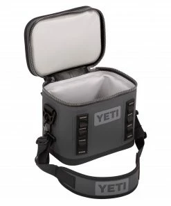 YETI Portable Coolers Hopper Flip 8 Insulated Personal Cooler, Charcoal -Weber Online Store 13366161