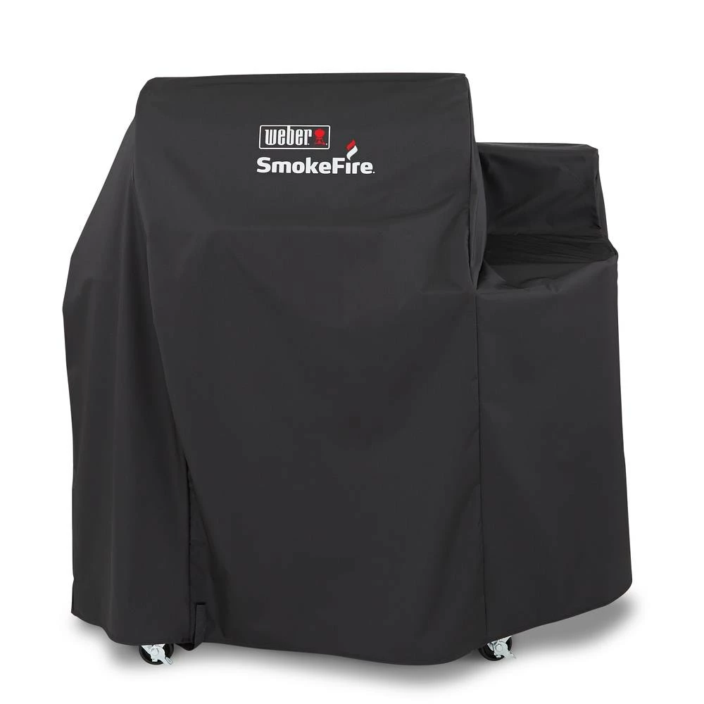 Weber Grill Covers SmokeFire EX4 24inches 29-in W x 44.5-in H Black Charcoal Grill Cover 1 Weber Grill Covers SmokeFire EX4 24inches 29-in W x 44.5-in H Black Charcoal Grill Cover
