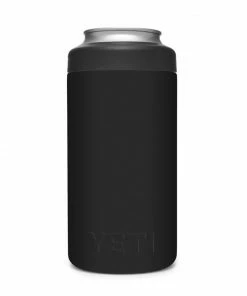 YETI Drinkware Accessories Rambler Stainless Steel Black Beverage Insulator -Weber Online Store 15098537