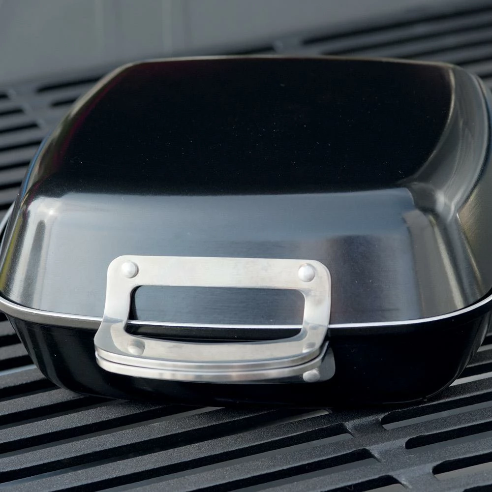 Weber Grill Cookware Ceramic Non-Stick Grill Pan Set 3 Weber Grill Cookware Ceramic Non-Stick Grill Pan Set - Image 3