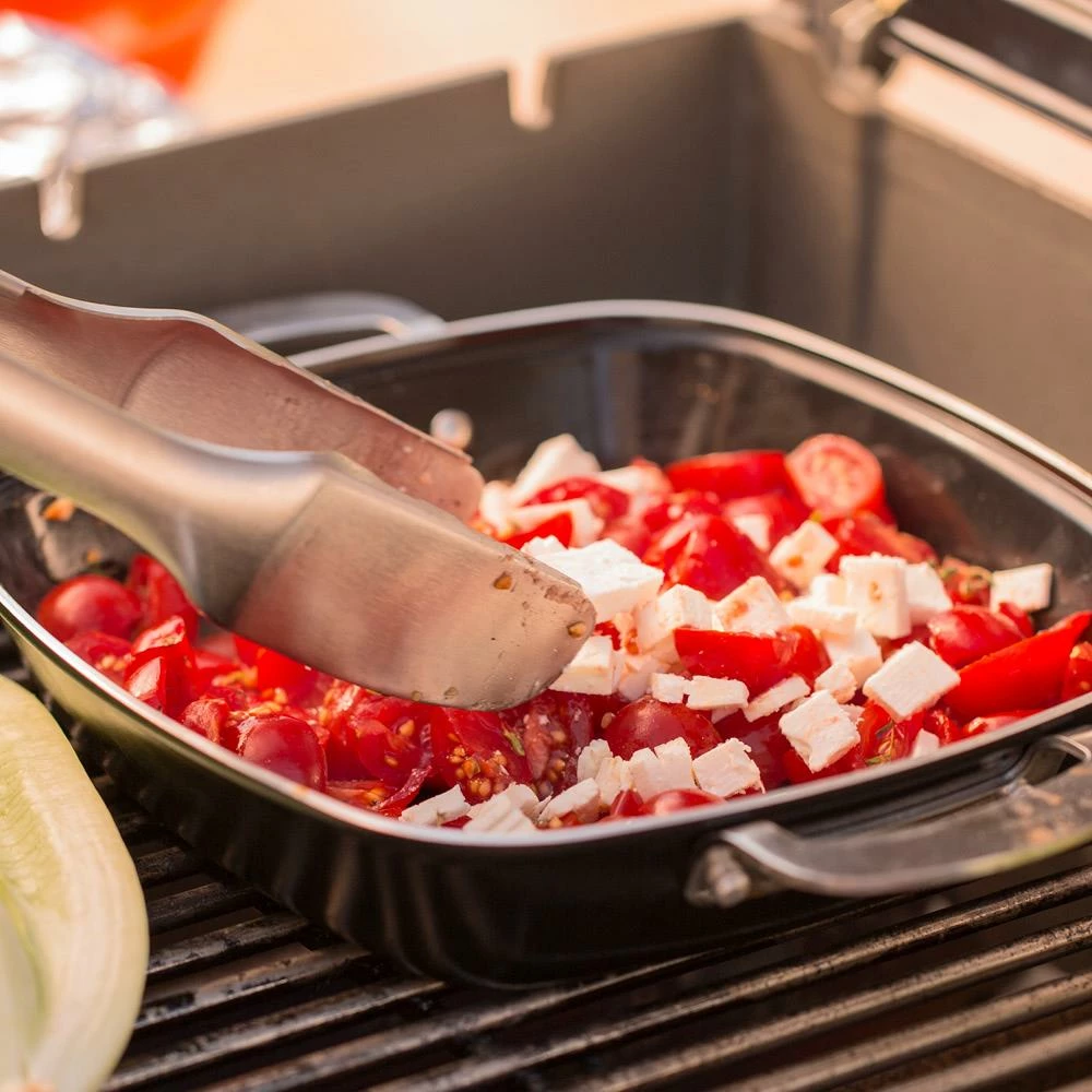 Weber Grill Cookware Ceramic Non-Stick Grill Pan Set 4 Weber Grill Cookware Ceramic Non-Stick Grill Pan Set - Image 4