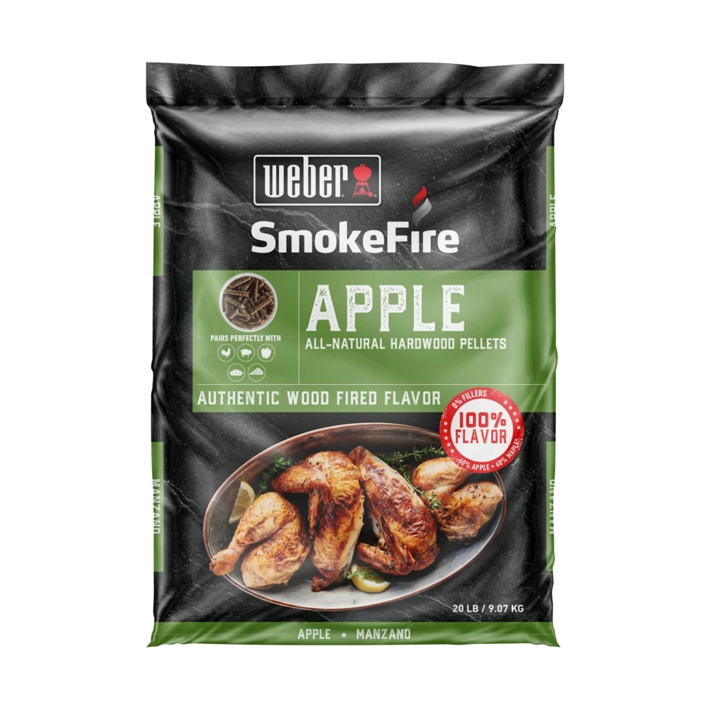 Weber Apple 20-lb Grill Pellets 1 Weber Apple 20-lb Grill Pellets