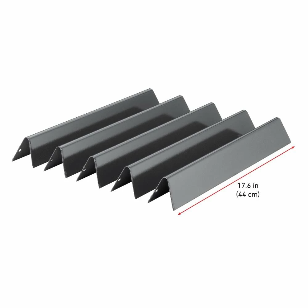 Weber Grill Heat Plates & Briquette Grates 5-Pack Porcelain-Coated Steel Heat Plate 2 Weber Grill Heat Plates & Briquette Grates 5-Pack Porcelain-Coated Steel Heat Plate - Image 2