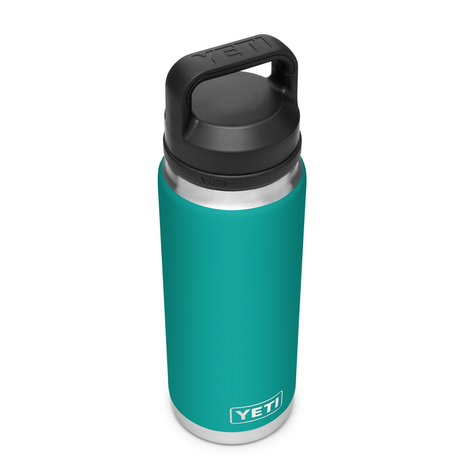 YETI Water Bottles & Mugs Rambler 26-fl oz Stainless Steel Water Bottle with Chug Cap, Aquifer Blue 2 YETI Water Bottles & Mugs Rambler 26-fl oz Stainless Steel Water Bottle with Chug Cap, Aquifer Blue - Image 2