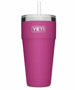 YETI Water Bottles & Mugs Rambler 26-fl oz Stainless Steel Cup with Straw Lid