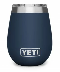 YETI Water Bottles & Mugs Rambler 10-fl oz Stainless Steel Wine Tumbler with Magslider Lid