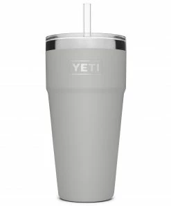 YETI Water Bottles & Mugs Rambler 26-fl oz Stainless Steel Cup with Straw Lid