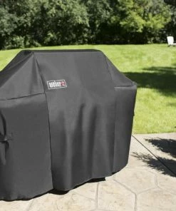 Weber Grill Covers 26.8-in W x 47-in H Black Gas Grill Cover 6 Weber Grill Covers 26.8-in W x 47-in H Black Gas Grill Cover -Weber Online Store 42700180
