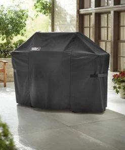 Weber Grill Covers 26.8-in W x 47-in H Black Gas Grill Cover 7 Weber Grill Covers 26.8-in W x 47-in H Black Gas Grill Cover -Weber Online Store 42700181