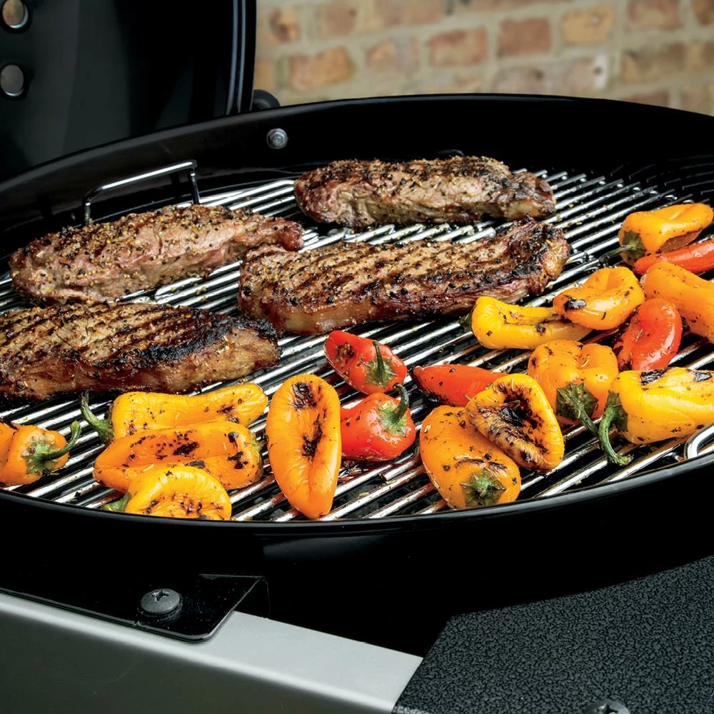 Weber Charcoal Grills Performer Deluxe 22-in W Green Kettle Charcoal Grill 15 Weber Charcoal Grills Performer Deluxe 22-in W Green Kettle Charcoal Grill - Image 15