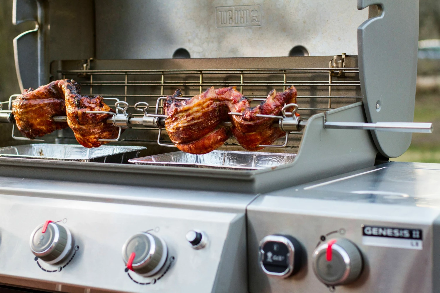 Weber Grill Rotisseries 55.7-in Stainless Steel Grill Rotisserie 3 Weber Grill Rotisseries 55.7-in Stainless Steel Grill Rotisserie - Image 3