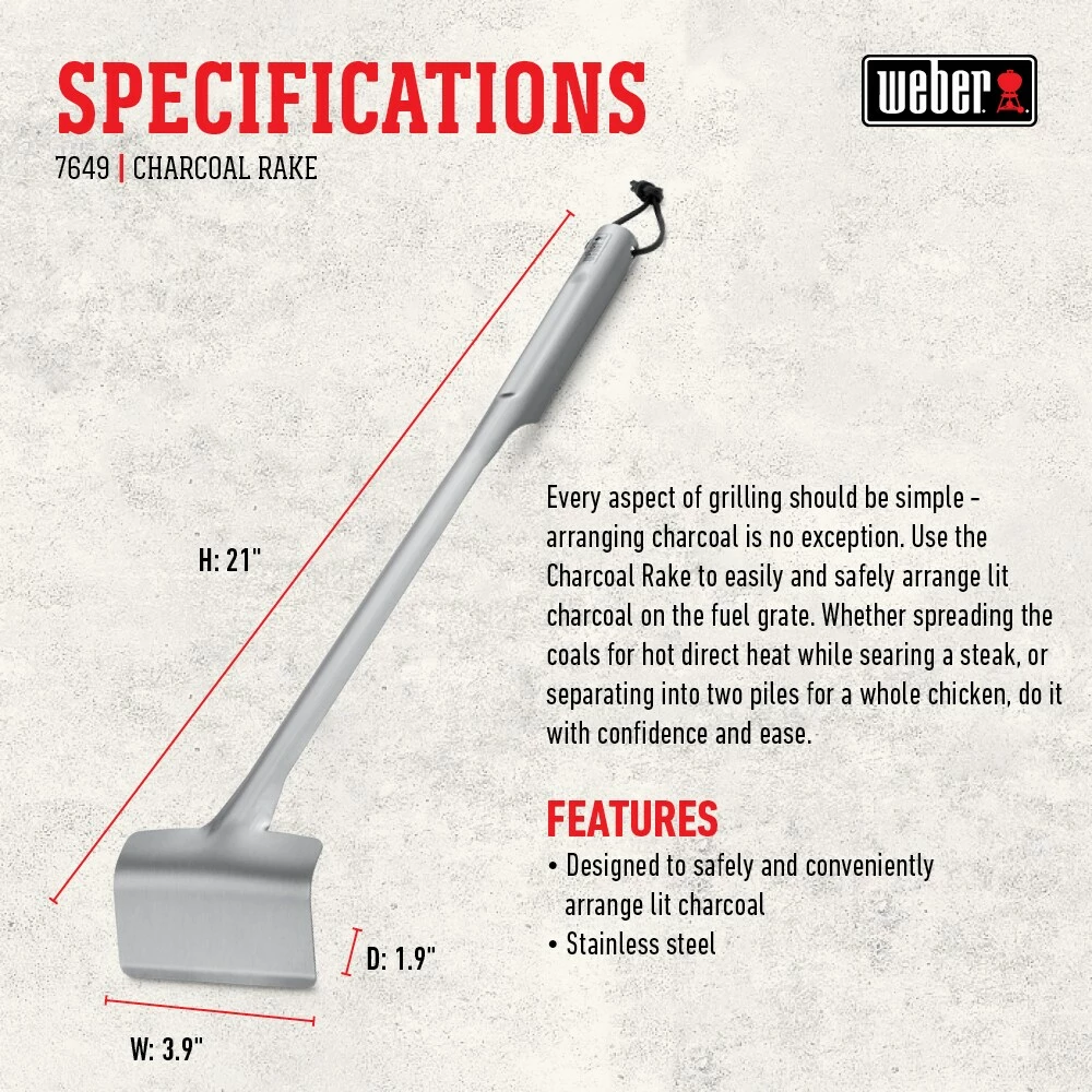 Weber Grilling Tools & Utensils Stainless Steel Tool Set 2 Weber Grilling Tools & Utensils Stainless Steel Tool Set - Image 2
